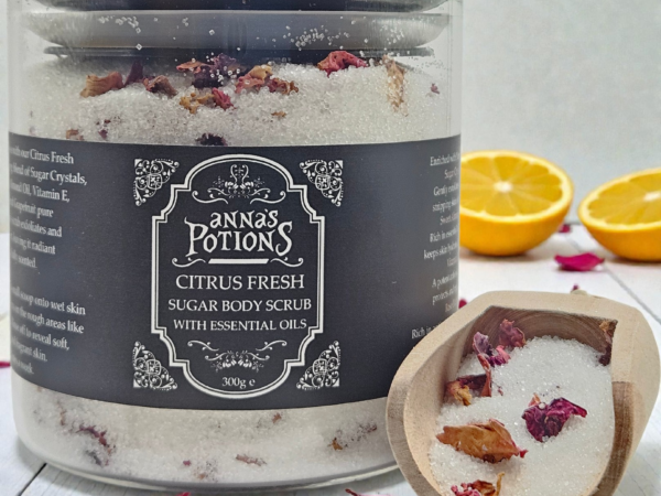 Citrus Fresh Sugar Body Scrub 300g