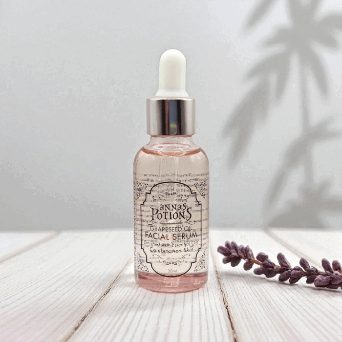 Facial Serum with Essential Oils for Combination Skin