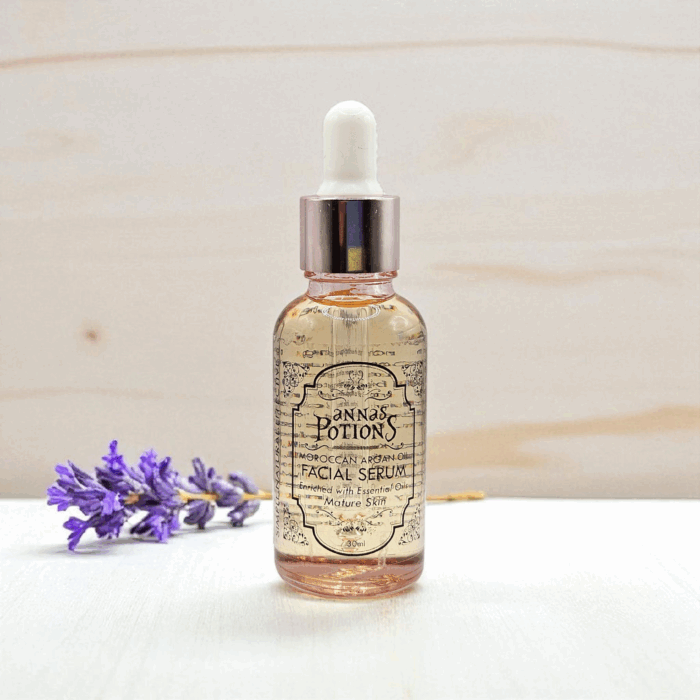 Facial Serum with Essential Oils for Mature Skin