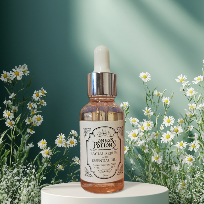 Facial Serum with Essential Oils for Combination Skin