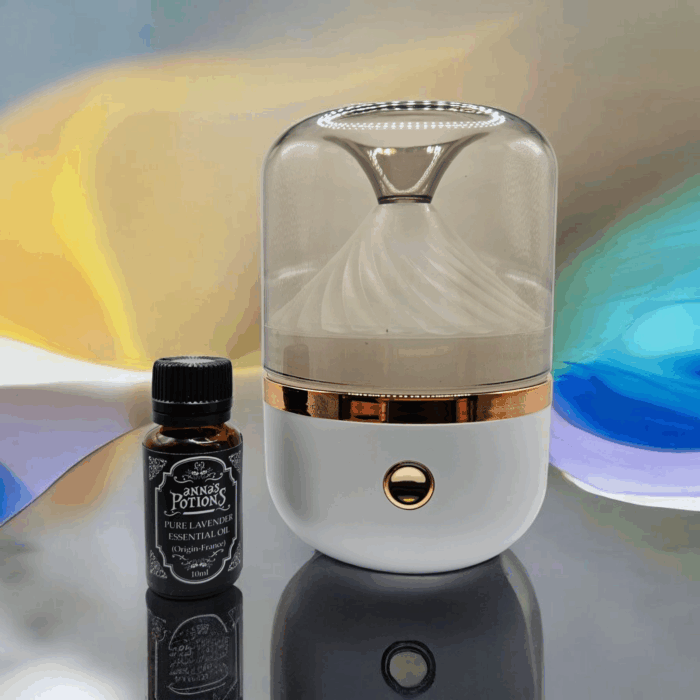 Set Aroma Diffuser & Lavender Essential Oil