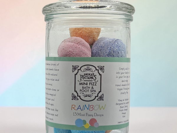 Rainbow Bath & Foot Spa Mini Fizzy Drops